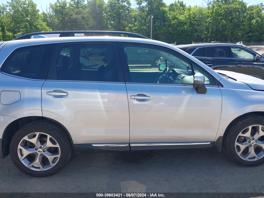 2018 Subaru Forester 2.5I Touring VIN: JF2SJAWC1JH511816 Lot: 39603421