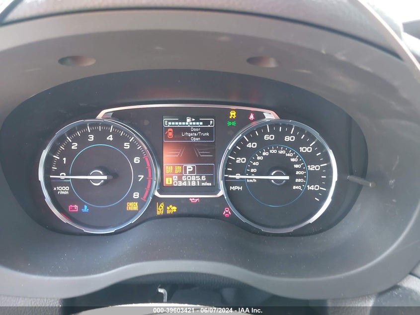 2018 Subaru Forester 2.5I Touring VIN: JF2SJAWC1JH511816 Lot: 39603421