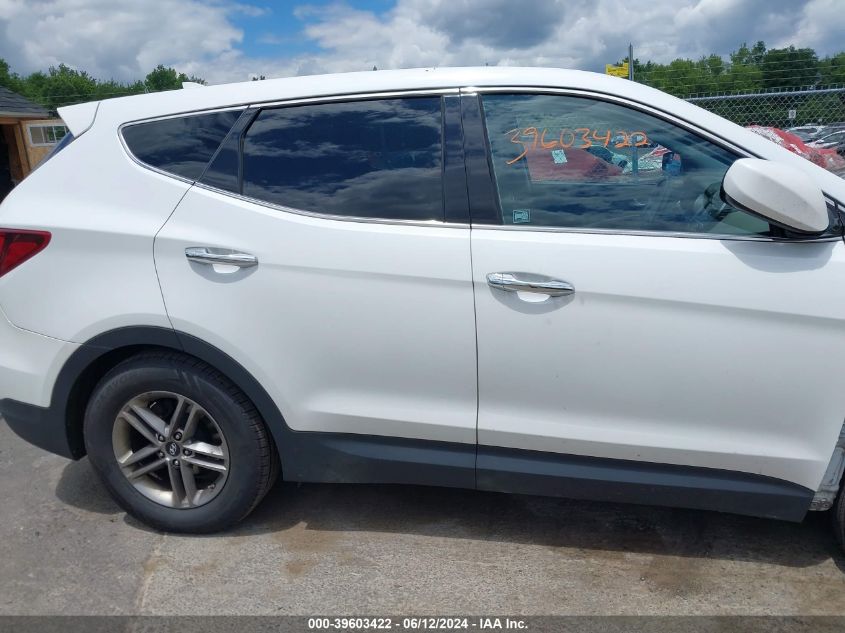 2017 Hyundai Santa Fe Sport 2.4L VIN: 5XYZTDLB0HG438638 Lot: 39603422