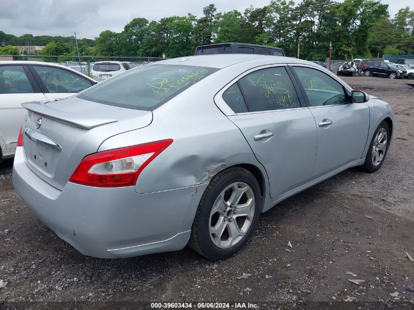 2009 Nissan Maxima 3.5 Sv VIN: 1N4AA51E29C801023 Lot: 39603434