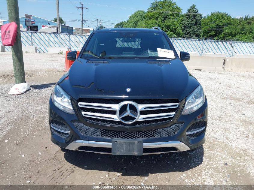 2016 Mercedes-Benz Gle 350 4Matic VIN: 4JGDA5HB1GA734826 Lot: 39603451