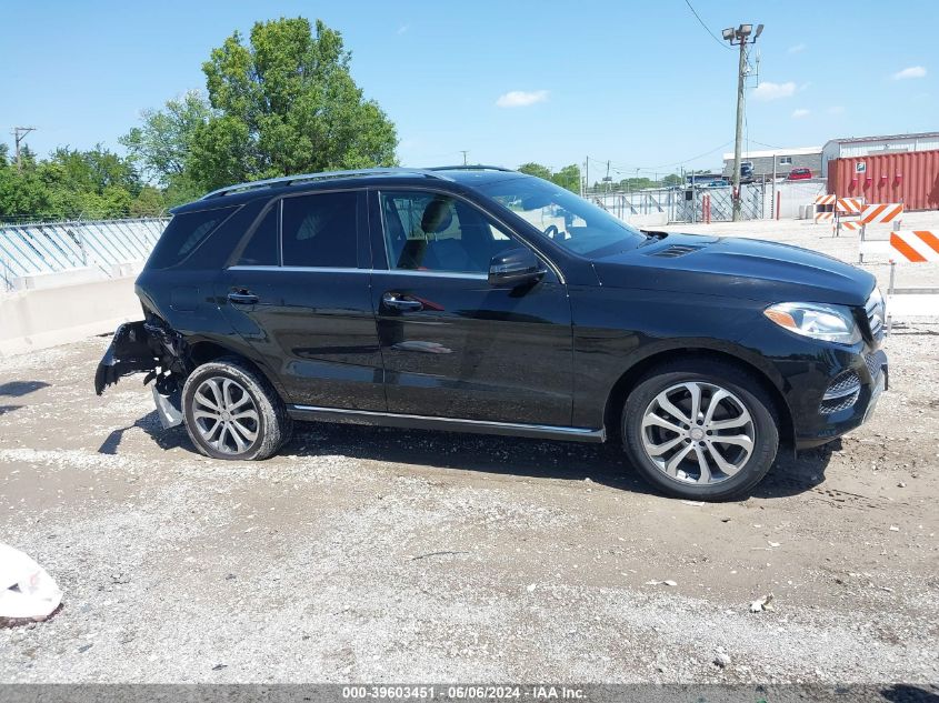 2016 Mercedes-Benz Gle 350 4Matic VIN: 4JGDA5HB1GA734826 Lot: 39603451