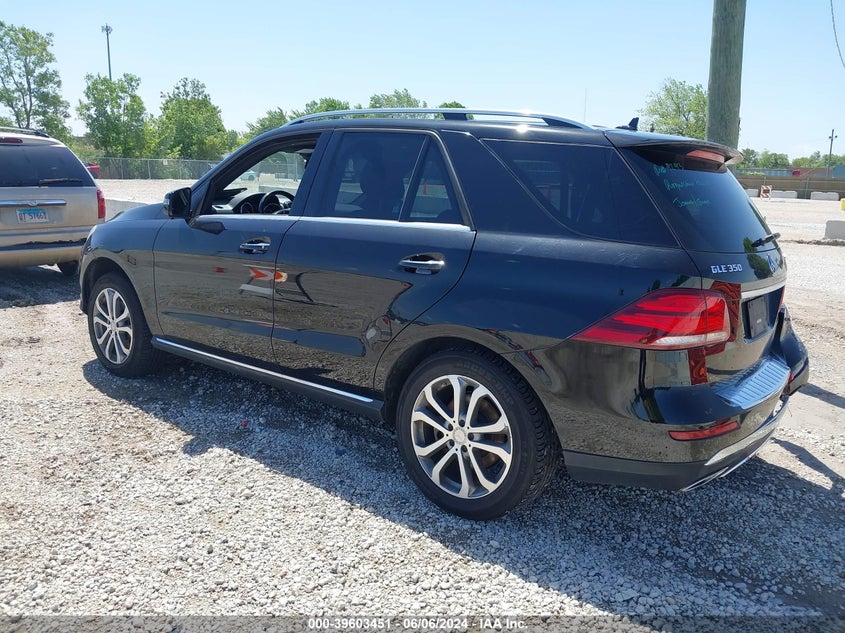 2016 Mercedes-Benz Gle 350 4Matic VIN: 4JGDA5HB1GA734826 Lot: 39603451
