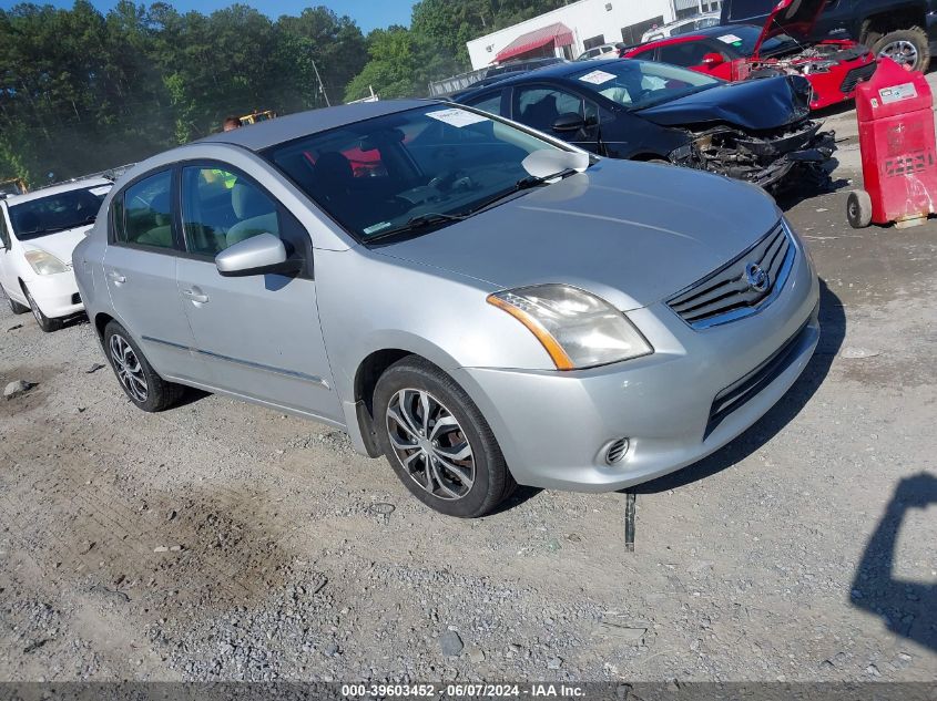 2012 Nissan Sentra 2.0 S VIN: 3N1AB6AP3CL646771 Lot: 39603452