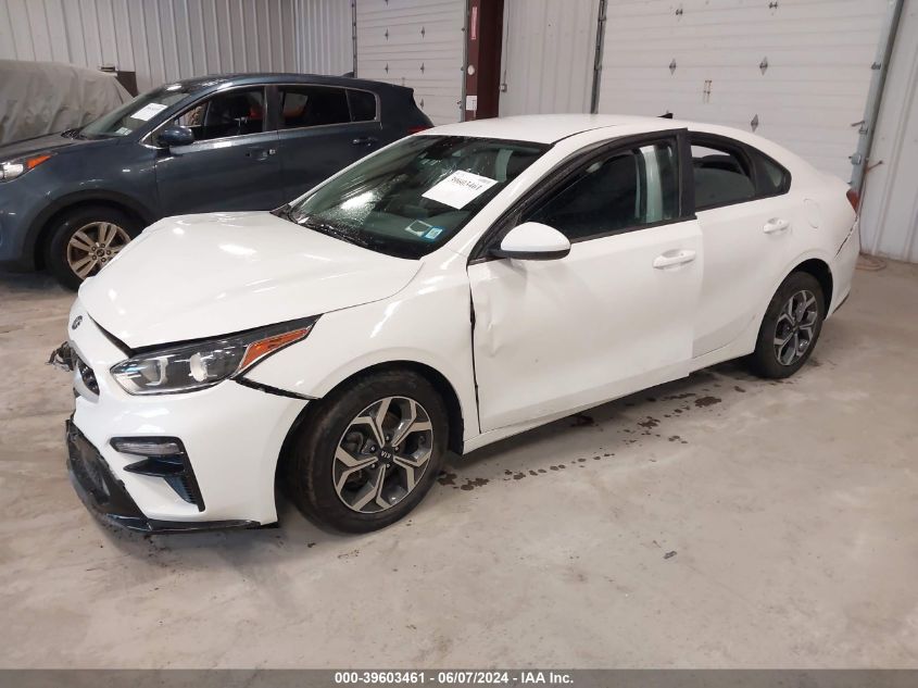 2019 Kia Forte Lxs VIN: 3KPF24AD9KE059295 Lot: 39603461