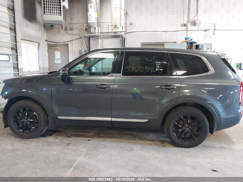 2020 Kia Telluride Lx VIN: 5XYP2DHC6LG079266 Lot: 39603463