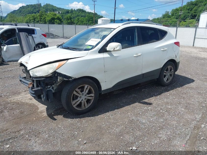 2011 Hyundai Tucson Gls VIN: KM8JUCAC2BU142876 Lot: 39603469