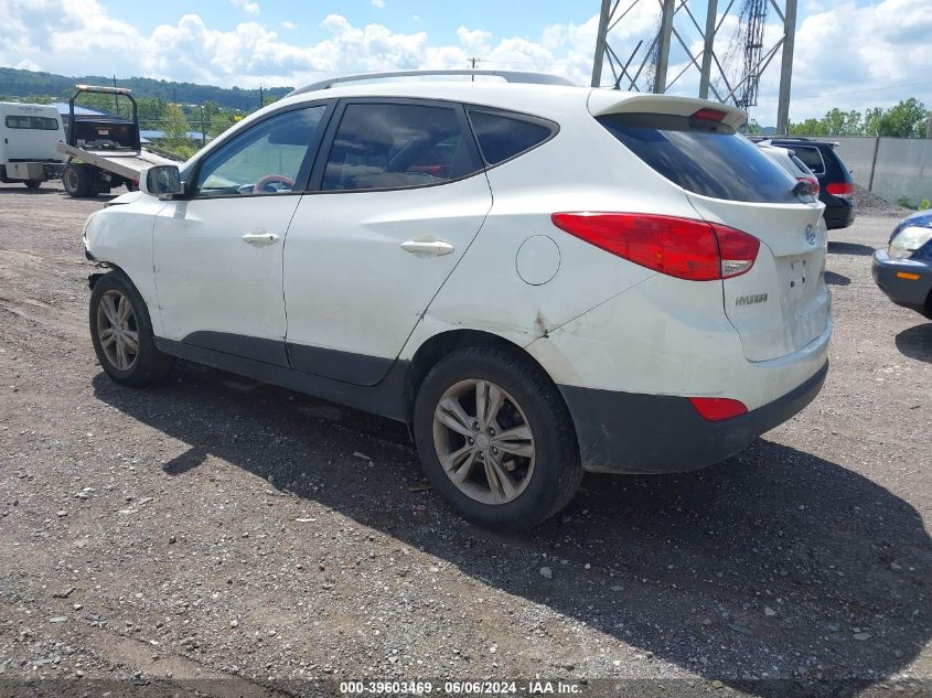 2011 Hyundai Tucson Gls VIN: KM8JUCAC2BU142876 Lot: 39603469