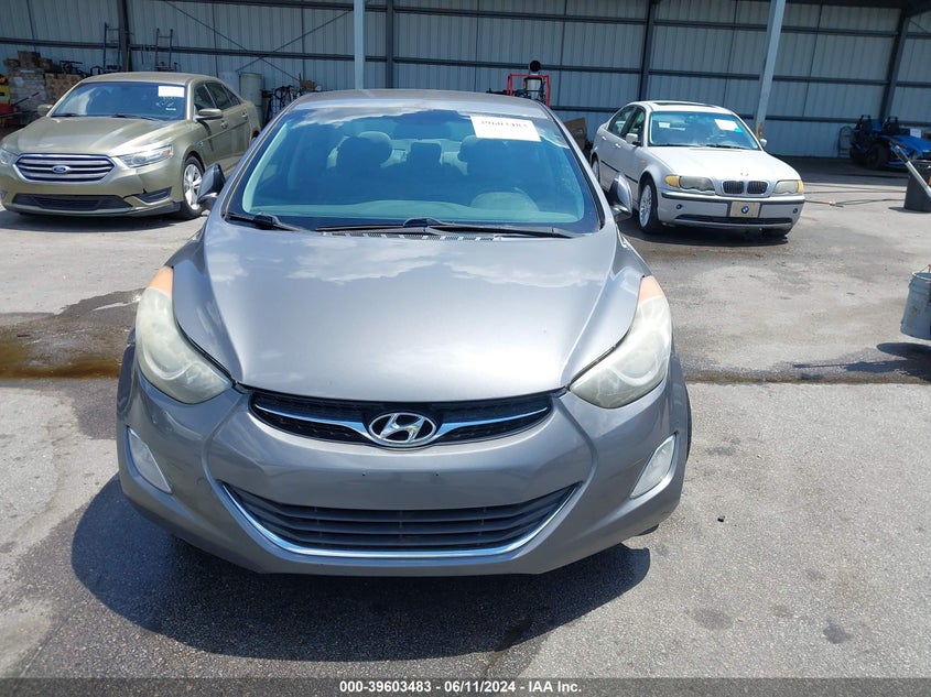 2013 Hyundai Elantra Gls VIN: 5NPDH4AE6DH266255 Lot: 39603483