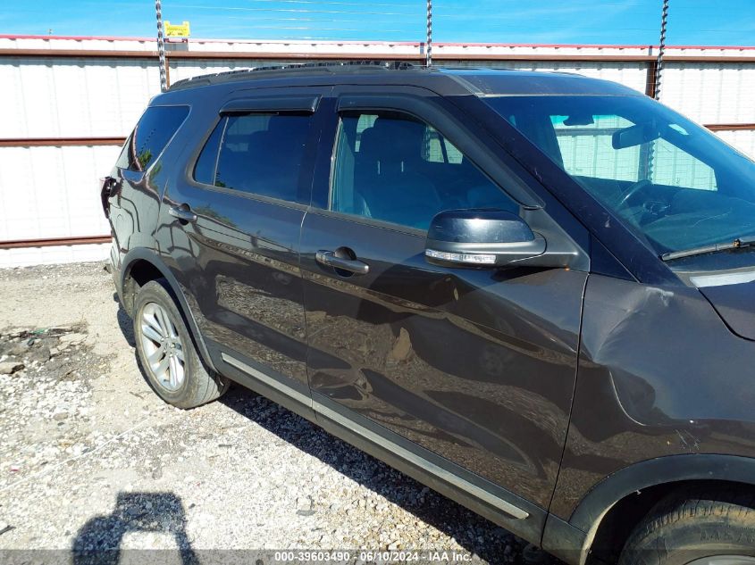 2016 Ford Explorer Xlt VIN: 1FM5K7D85GGA75007 Lot: 39603490