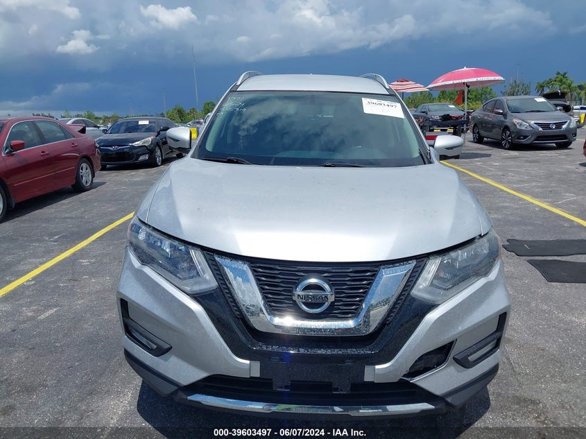 2017 Nissan Rogue Sv VIN: KNMAT2MV9HP515319 Lot: 39603497