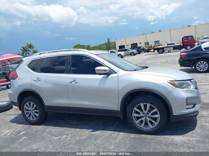 2017 Nissan Rogue Sv VIN: KNMAT2MV9HP515319 Lot: 39603497
