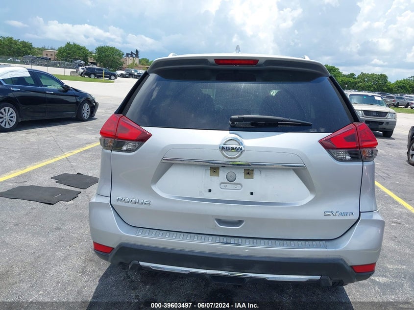 2017 Nissan Rogue Sv VIN: KNMAT2MV9HP515319 Lot: 39603497