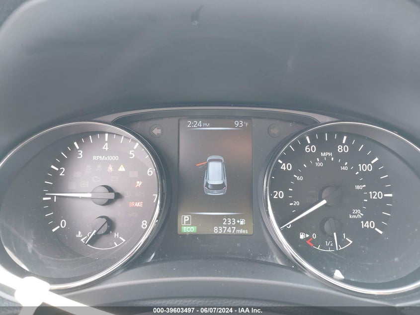 2017 Nissan Rogue Sv VIN: KNMAT2MV9HP515319 Lot: 39603497