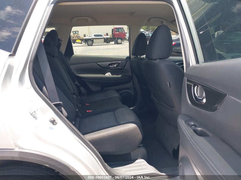 2017 Nissan Rogue Sv VIN: KNMAT2MV9HP515319 Lot: 39603497