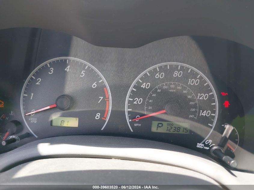 2010 Toyota Corolla Le VIN: 2T1BU4EE1AC363147 Lot: 39603520