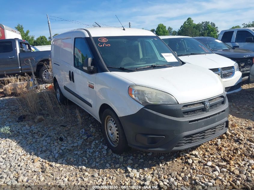 2016 Ram Promaster City Tradesman VIN: ZFBERFAT2G6B67223 Lot: 39603530