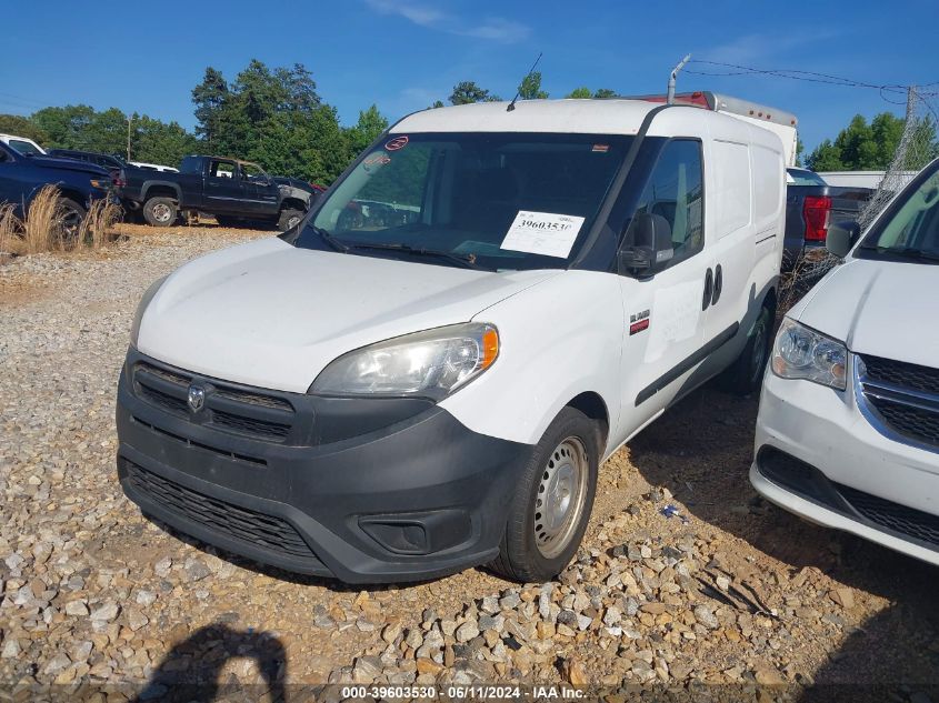 2016 Ram Promaster City Tradesman VIN: ZFBERFAT2G6B67223 Lot: 39603530