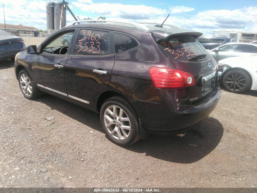 2011 Nissan Rogue Sv VIN: JN8AS5MV8BW291353 Lot: 39603533