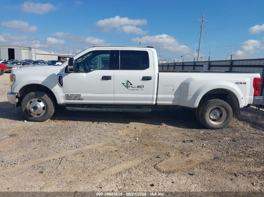 2022 Ford F-350 Xlt VIN: 1FT8W3DT8NED21446 Lot: 39603539