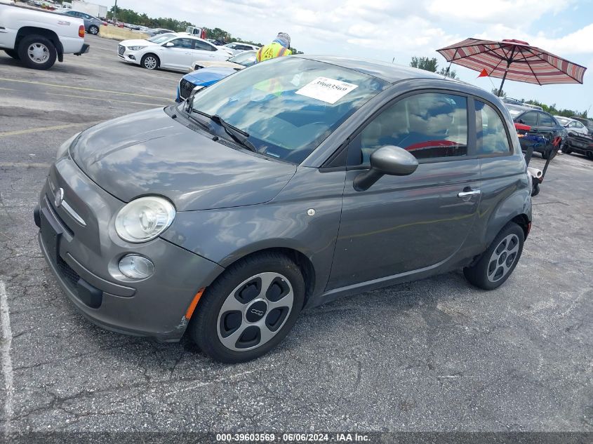 2013 Fiat 500 Pop VIN: 3C3CFFAR5DT579771 Lot: 39603569