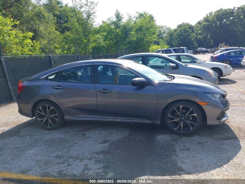 2020 Honda Civic Sport VIN: 2HGFC2F89LH545450 Lot: 39603582