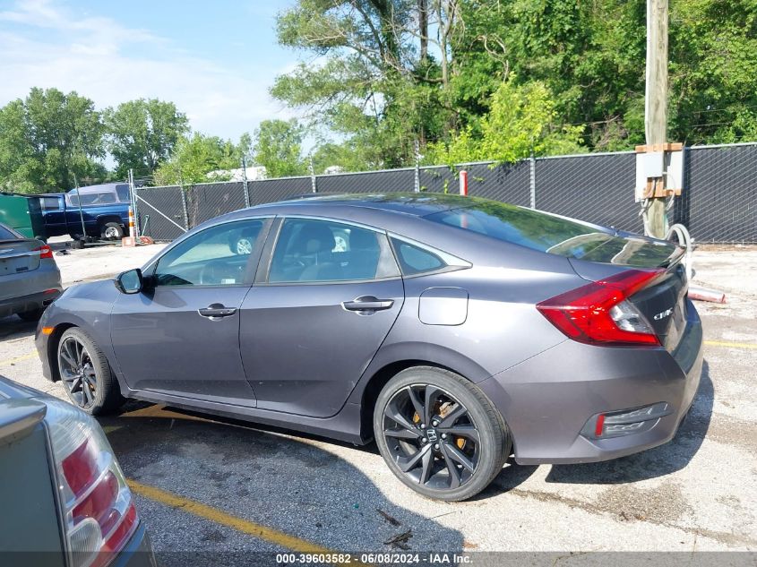 2020 Honda Civic Sport VIN: 2HGFC2F89LH545450 Lot: 39603582