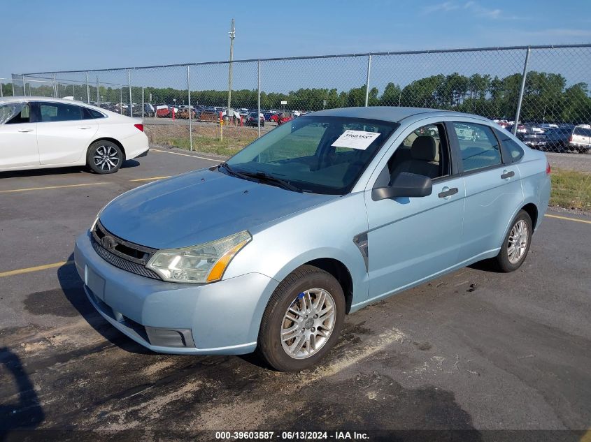 2008 Ford Focus Se/Sel/Ses VIN: 1FAHP35N68W263810 Lot: 39603587