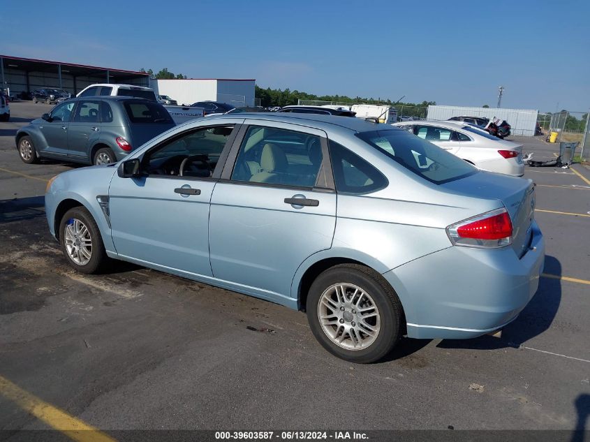 2008 Ford Focus Se/Sel/Ses VIN: 1FAHP35N68W263810 Lot: 39603587