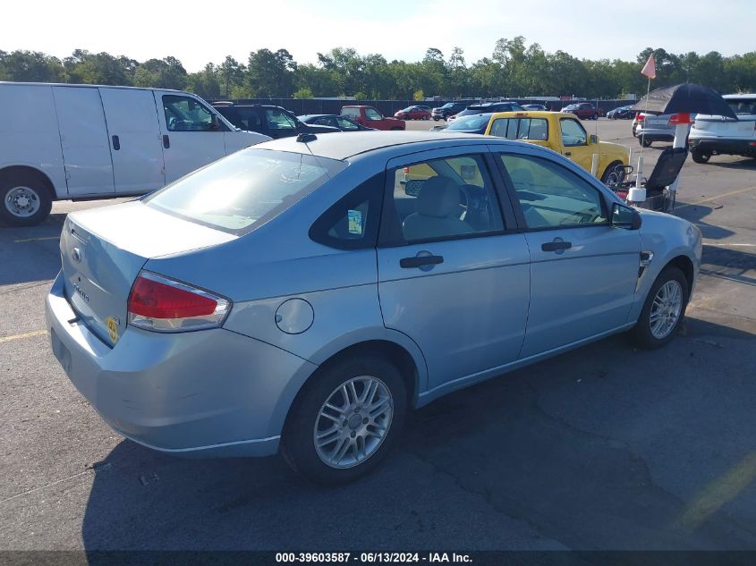 2008 Ford Focus Se/Sel/Ses VIN: 1FAHP35N68W263810 Lot: 39603587