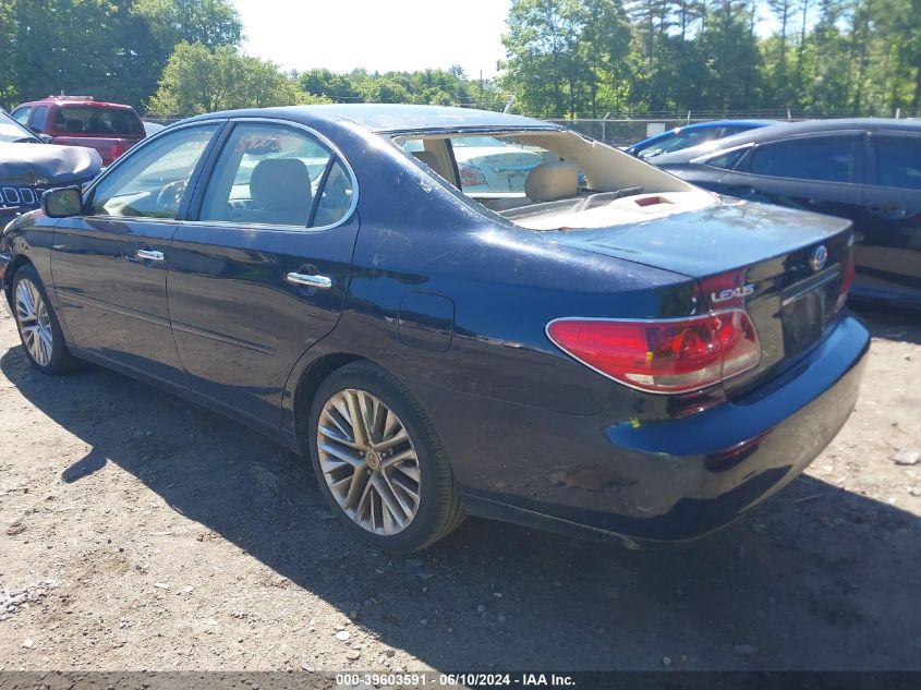 2005 Lexus Es 330 VIN: JTHBA30G355064336 Lot: 39603591