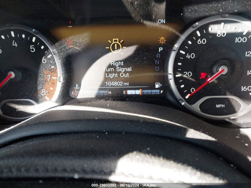 2016 Jeep Renegade Trailhawk VIN: ZACCJBCTXGPD01178 Lot: 39603592