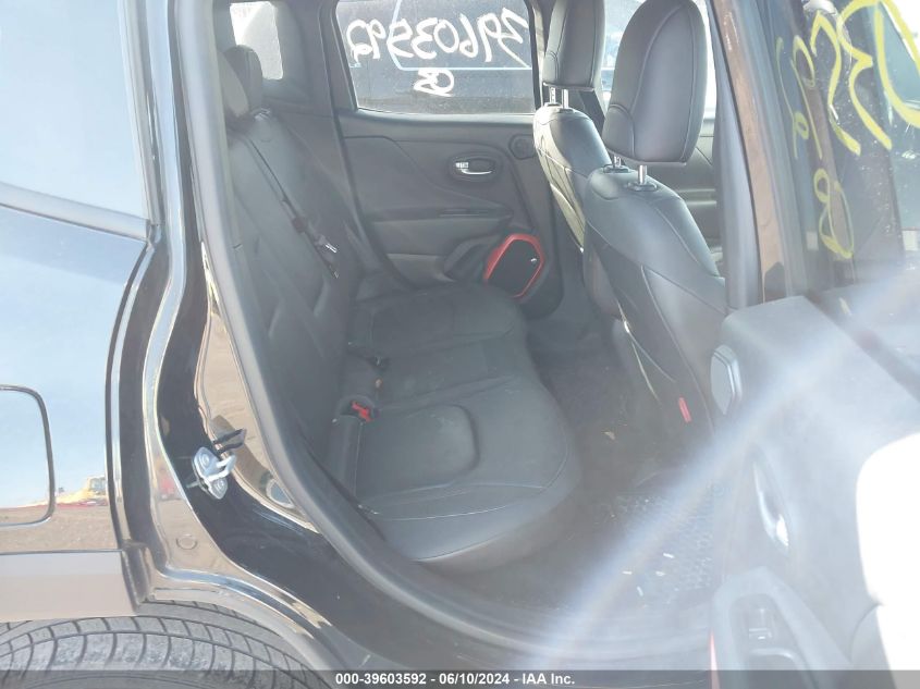 2016 Jeep Renegade Trailhawk VIN: ZACCJBCTXGPD01178 Lot: 39603592