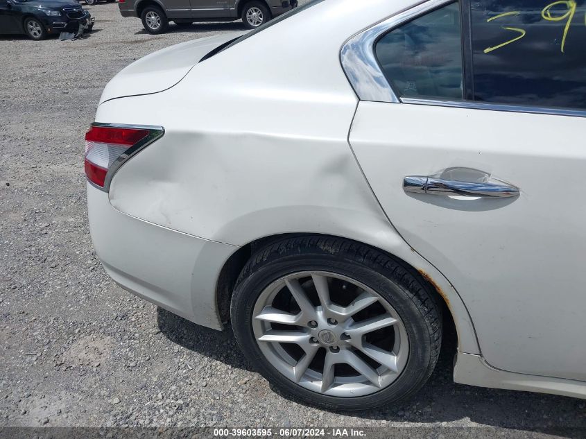 2009 Nissan Maxima 3.5 S VIN: 1N4AA51E89C834897 Lot: 39603595