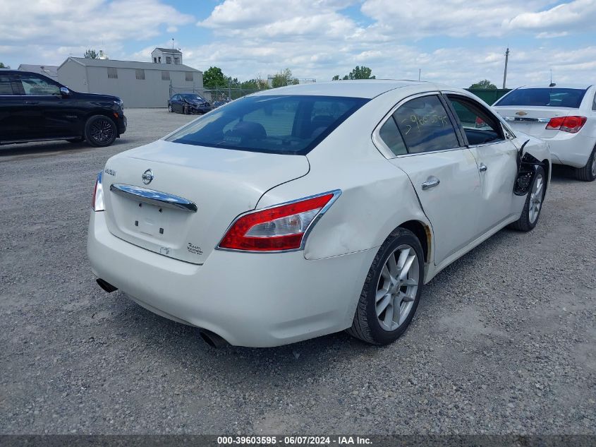 2009 Nissan Maxima 3.5 S VIN: 1N4AA51E89C834897 Lot: 39603595