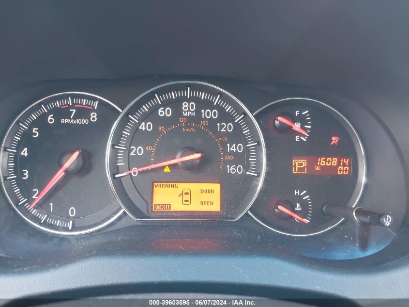 2009 Nissan Maxima 3.5 S VIN: 1N4AA51E89C834897 Lot: 39603595