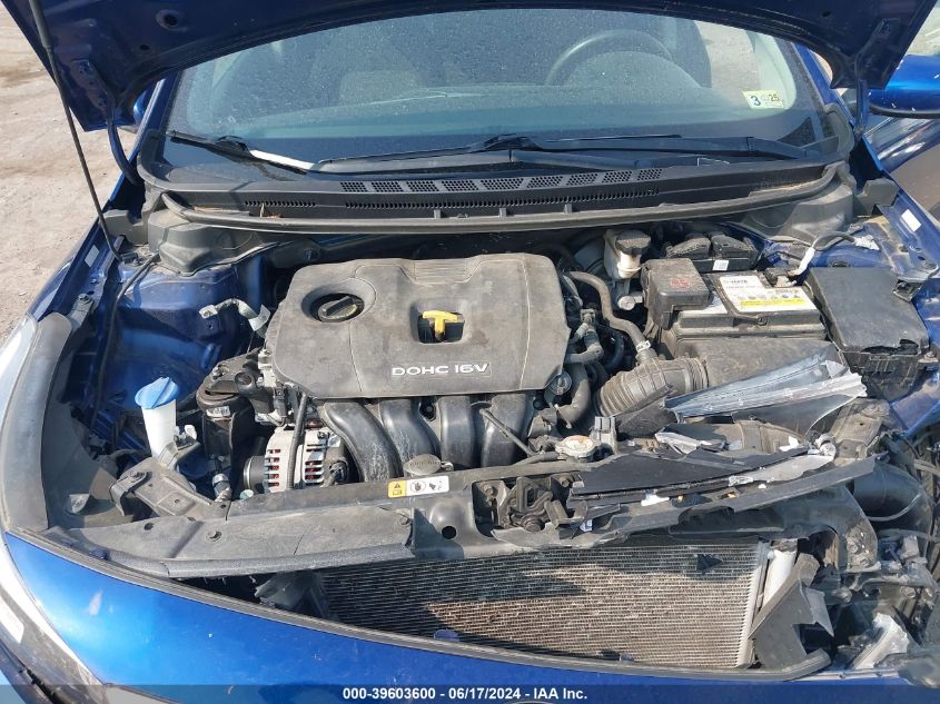 2018 Kia Forte Lx VIN: 3KPFK4A79JE226697 Lot: 39603600