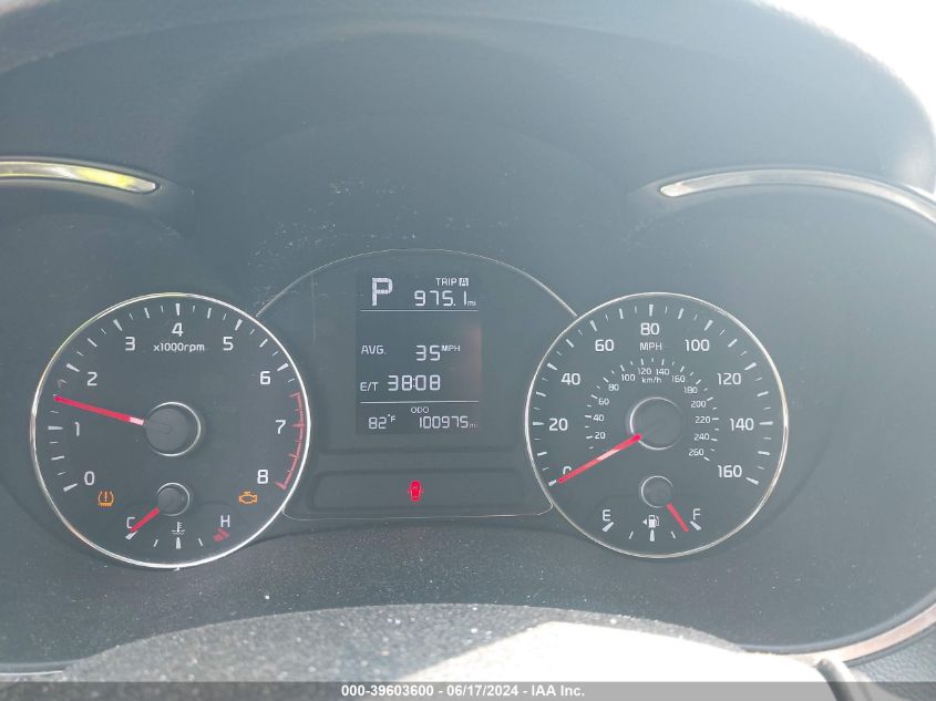 2018 Kia Forte Lx VIN: 3KPFK4A79JE226697 Lot: 39603600