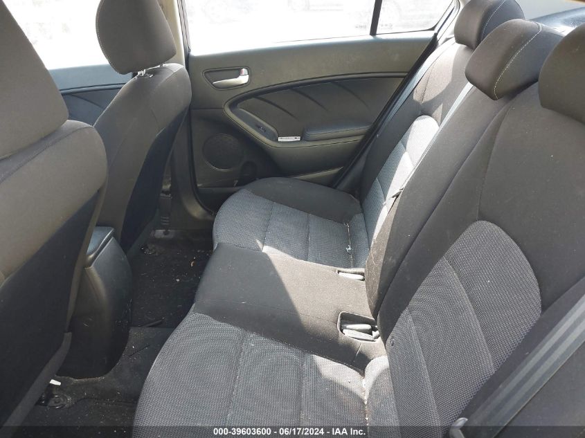 2018 Kia Forte Lx VIN: 3KPFK4A79JE226697 Lot: 39603600