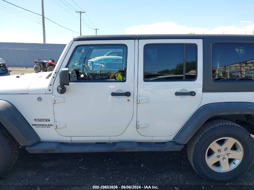 2011 Jeep Wrangler Unlimited Sport VIN: 1J4BA3H10BL637132 Lot: 39603606
