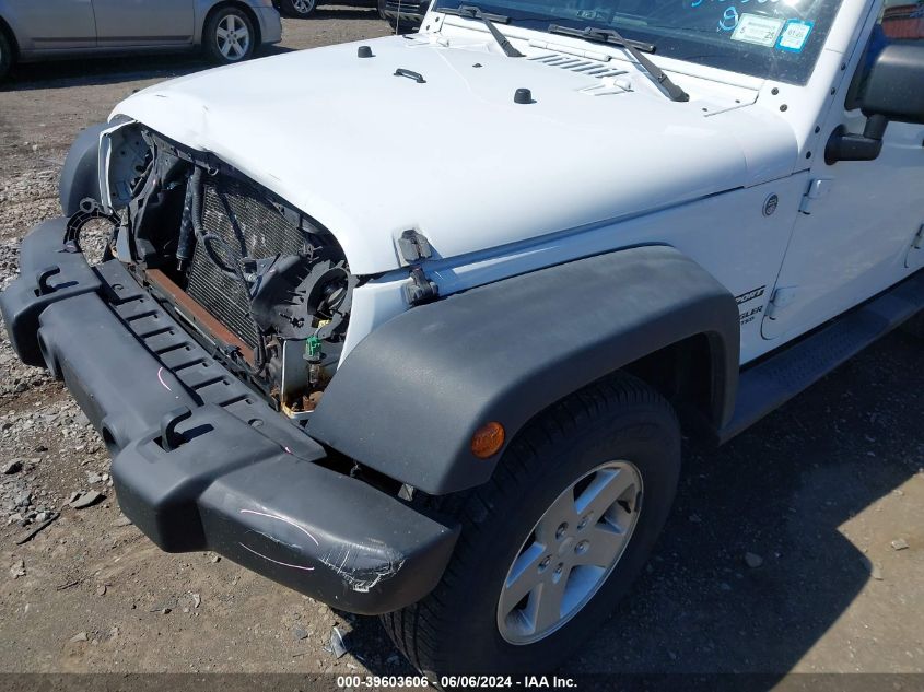 2011 Jeep Wrangler Unlimited Sport VIN: 1J4BA3H10BL637132 Lot: 39603606