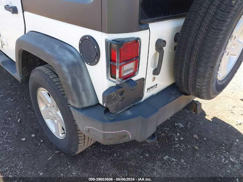 2011 Jeep Wrangler Unlimited Sport VIN: 1J4BA3H10BL637132 Lot: 39603606