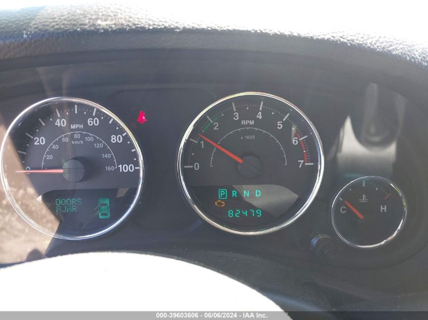 2011 Jeep Wrangler Unlimited Sport VIN: 1J4BA3H10BL637132 Lot: 39603606