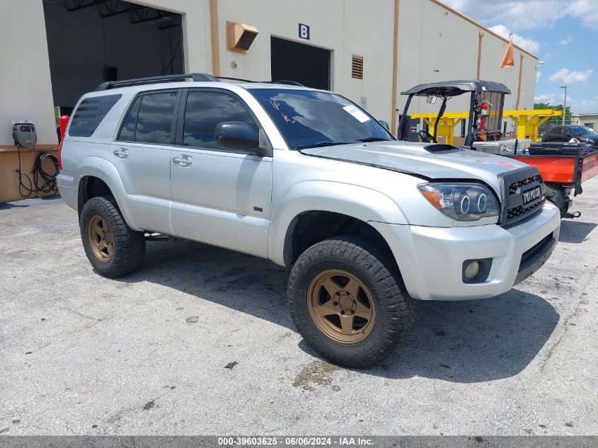 2007 Toyota 4Runner Sr5 V6 VIN: JTEZU14R978082005 Lot: 39603625