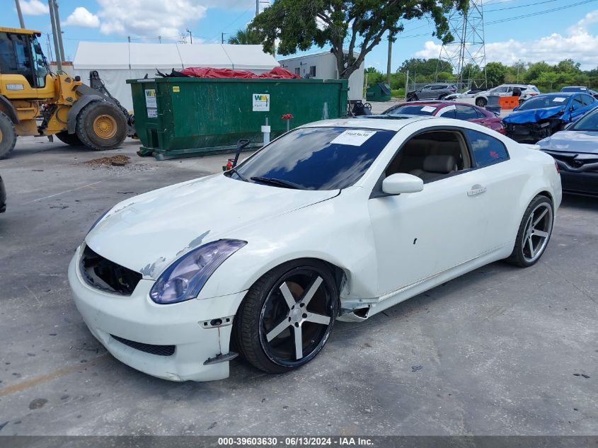 2007 Infiniti G35 VIN: JNKCV54E87M906707 Lot: 39603630