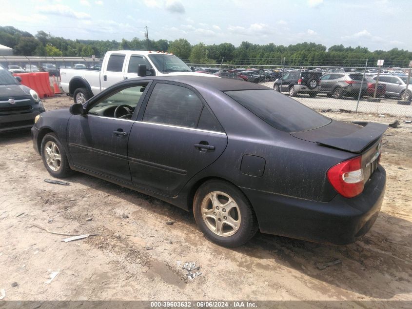 4T1BE32K12U571434 | 2002 TOYOTA CAMRY