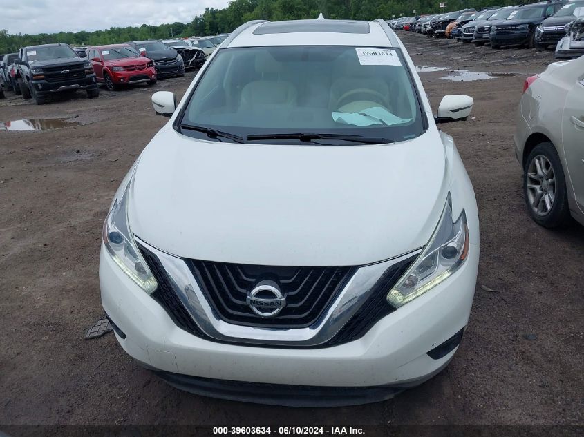 2018 Nissan Murano Platinum VIN: 5N1AZ2MH3JN155972 Lot: 39603634