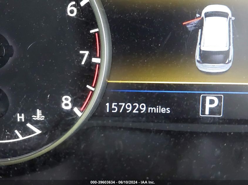 2018 Nissan Murano Platinum VIN: 5N1AZ2MH3JN155972 Lot: 39603634