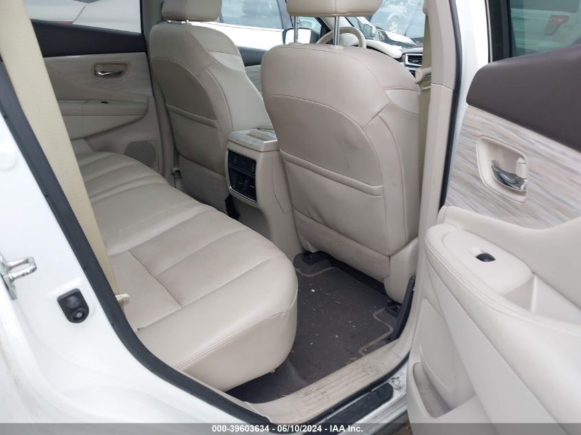 2018 Nissan Murano Platinum VIN: 5N1AZ2MH3JN155972 Lot: 39603634