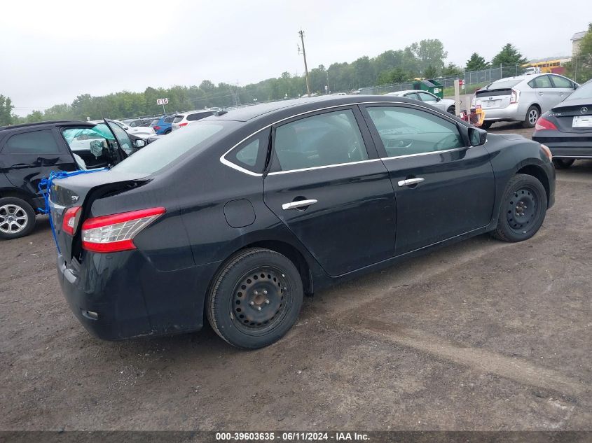 2015 Nissan Sentra Sv VIN: 3N1AB7AP5FL684741 Lot: 39603635